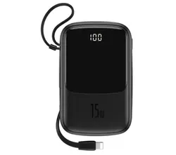 شارژر همراه باسئوس مدل PPQD-B01 ظرفیت 10000 میلی آمپر ساعت