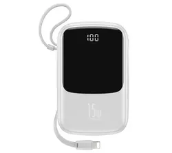 شارژر همراه باسئوس مدل PPQD-B01 ظرفیت 10000 میلی آمپر ساعت