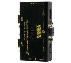سوییچ 2 پورت KVM کی نت پلاس مدل KP-U622