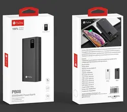 شارژر همراه پرووان مدل PB08 ظرفیت 30000 میلی آمپر ساعت