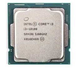 پردازنده مرکزی اینتل سری Comet Lake مدل Core i3-10100 بدون جعبه
