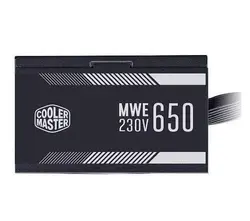 منبع تغذیه کامپیوتر کولر مستر مدل MWE 650 White