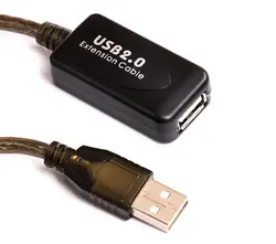 کابل افزایش طول USB 2.0 پی نت طول 15 متر برددار