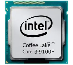 پردازنده مرکزی اینتل سری Coffee Lake مدل Core i3-9100 بدون جعبه