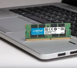 رم لپ تاپ DDR4 تک کاناله 2400 مگاهرتز CL11 کروشیال مدل SO-DIMM ظرفیت 4 گیگابایت