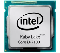 پردازنده مرکزی اینتل سری Kaby Lake مدل Core i3-7100 بدون جعبه