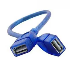 کابل USB دو سر مادگی