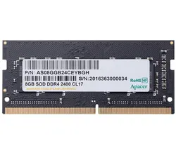 رم لپ تاپ DDR4 تک کاناله 2400Mhz اپیسر ظرفیت 8 گیگابایت