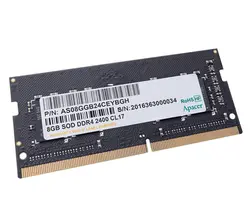 رم لپ تاپ DDR4 تک کاناله 2400Mhz اپیسر ظرفیت 8 گیگابایت