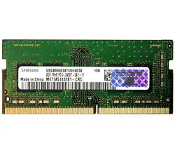 رم لپ تاپ سامسونگ مدل DDR4 2400Mhz ظرفیت 4 گیگابایت
