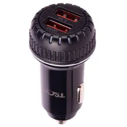 شارژر فندکی تسکو مدل TCG 37 3A QC3.0 PD 30W به همراه کابل Type-C