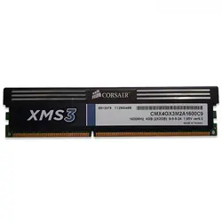 رم دسکتاپ DDR3 تک کاناله 1600 مگاهرتز کورسیر مدل XMS3 ظرفیت 2 گیگابایت