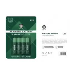 باتری قلمی گرین لاین مدل GNAKBAA ALKALINE بسته 4 عددی