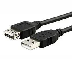 کابل افزایش طول USB 2.0 کی نت به طول 15 متر