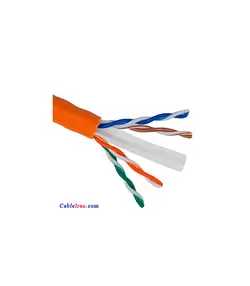 کابل شبکه CAT6 UTP نگزنس NEXANS  - تست فلوک - پرمننت هدروم 7