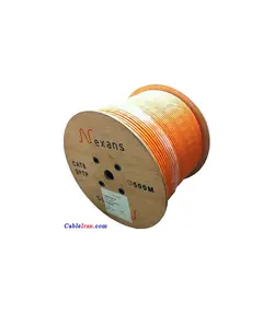 کابل شبکه CAT6 SFTP آیسانت AISUNET نگزنس  - تست فلوک - چنل - فویلدار - شیلددار