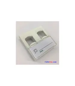 تجهیزات شبکه فیس پلیت PKS دو پورت پهن     بسته 50 عدد