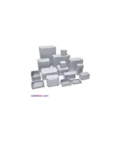 باکس جعبه تقسیم پلاستیکی روکار البرز 10*10 سفید