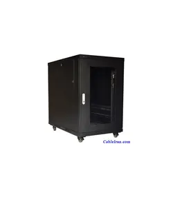 رک ایستاده آترین تجارت 18یونیت عمق 60  - به همراه فن و چهار چرخ