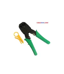 ابزارآلات ابزار شبکه 315 آچار سوکت زن شبکه به همراه گردبر استریپر