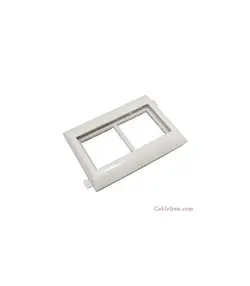 ترانکینگ اتصالات البرز کادر 4ماژول 2خانه     بسته 12 عدد