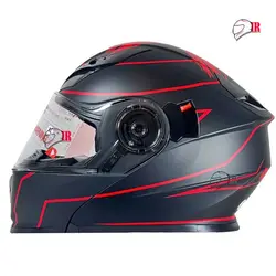 کلاه کاسکت فک متحرک ردلاین مدل ۹۳۹ NSN23 BLK-RED بهترین قیمت