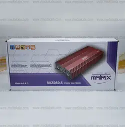 امپلی5کانال خودرو برند MATRIX ماتریکس MX5050.5