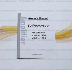 آمپلی فایر خودرو برند ورکس VORAX مدل VX_EN_804