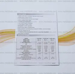 آمپلی فایر خودرو برند ورکس VORAX مدل VX_EN_804