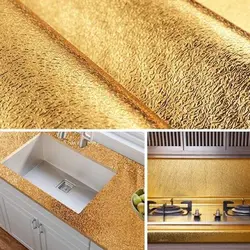 فویل نسوز کابینت طلایی 5 متری