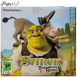بازی ( شرک)SHREK Treasure Huntپلی استیشنPS1لوح زرین