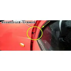 دماسنج دیجیتال با ساعت برای اتومبیل و خانه EC88