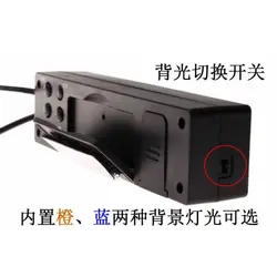 دماسنج دیجیتال با ساعت برای اتومبیل و خانه EC88