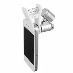 میکروسکوپ موبایل 60X Magnification Clip