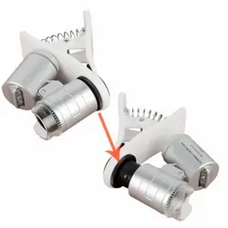 میکروسکوپ موبایل 60X Magnification Clip