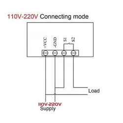 کنترلر دما مدل W3230 تغذیه 220V