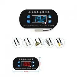 کنترل کننده دما مدل XH-W1308 با قابلیت کنترل لوازم برقی و نمایش دما