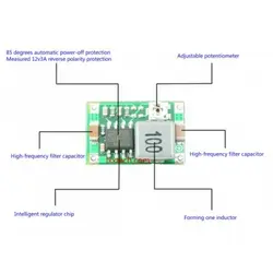 ماژول رگولاتور فوق کوچک DC به DC