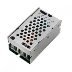 ماژول رگولاتور DC به DC کاهنده دارای چهار خروجی 5A 5V USB و کیس آلومینیومی