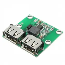 ماژول رگولاتور DC به DC کاهنده دارای ورودی 6V تا 26V و دو خروجی 3A 5V USB