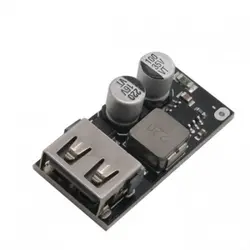 ماژول رگولاتور DC به DC کاهنده 3.4 آمپر دارای خروجی USB 5V ( فست شارژ )