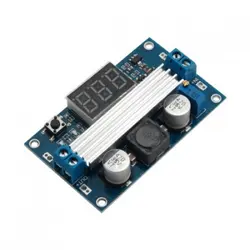 ماژول رگولاتور DC به DC افزاینده 100 وات LTC1871 همراه با نمایشگر ولتاژ