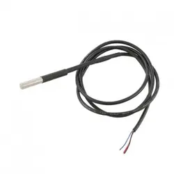 سنسور دما ضد آب LM35DZ دارای پوشش استیل ضد زنگ