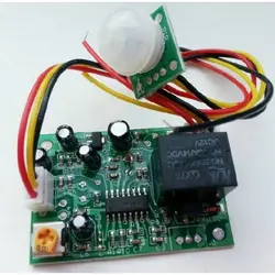 سنسور HC-SR501 - تشخیص حرکت بدن - آشکار ساز حرکت با خروجی رله