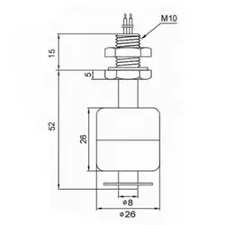 P50 سنسور تعین سطح مایع - سوئیچ شناور