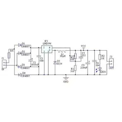 کیت منبع تغذیه با LM2596