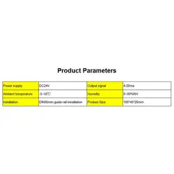 ترانسمیتر دما ریلی PT100