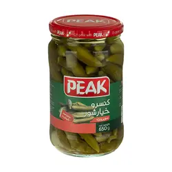 کنسرو خیارشور سوپر ویژه پیک - 650 گرم - فروشگاه اینترنتی کالا 35