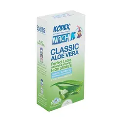 کاندوم ناچ کدکس مدل آلوئه ورا بسته 12 عددی - فروشگاه اینترنتی کالا 35
