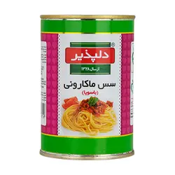 کنسرو سس ماکارونی با سویا دلپذیر - 400 گرم - فروشگاه اینترنتی کالا 35